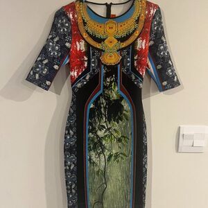 Clover Canyon colorful dress size xs